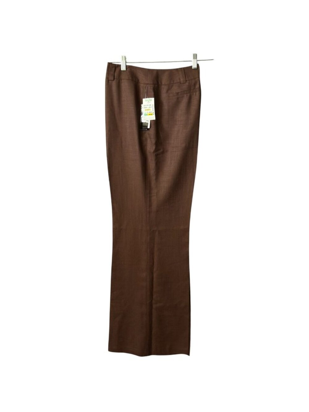 Grace Elements Pants Womens Size 14 Wide Leg Woven 2 Pocket Brown - Picture 3 of 11
